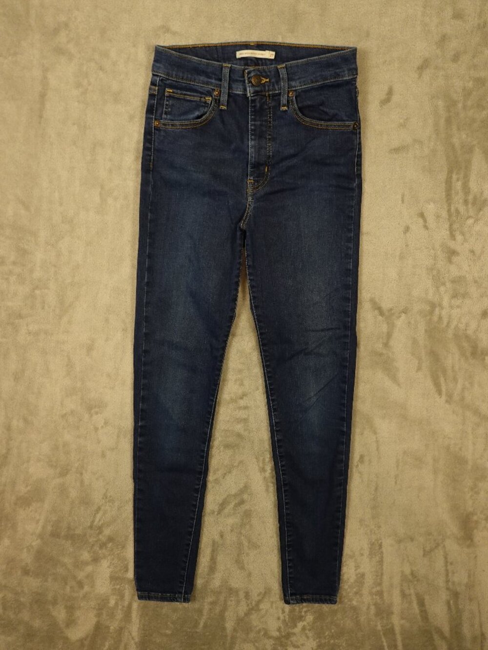 Levi's‎ Mile High Super Skinny Jeans Women's 27 Dark Wash Stretch Denim